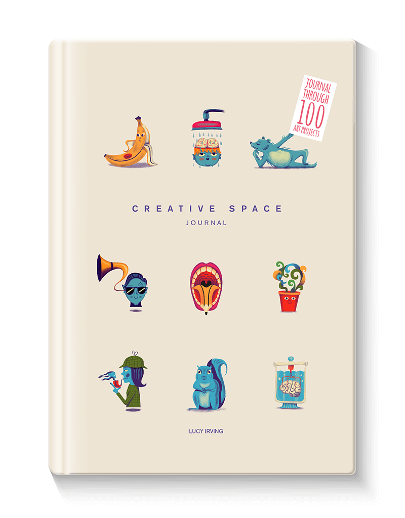 Creative Space Journal book cover