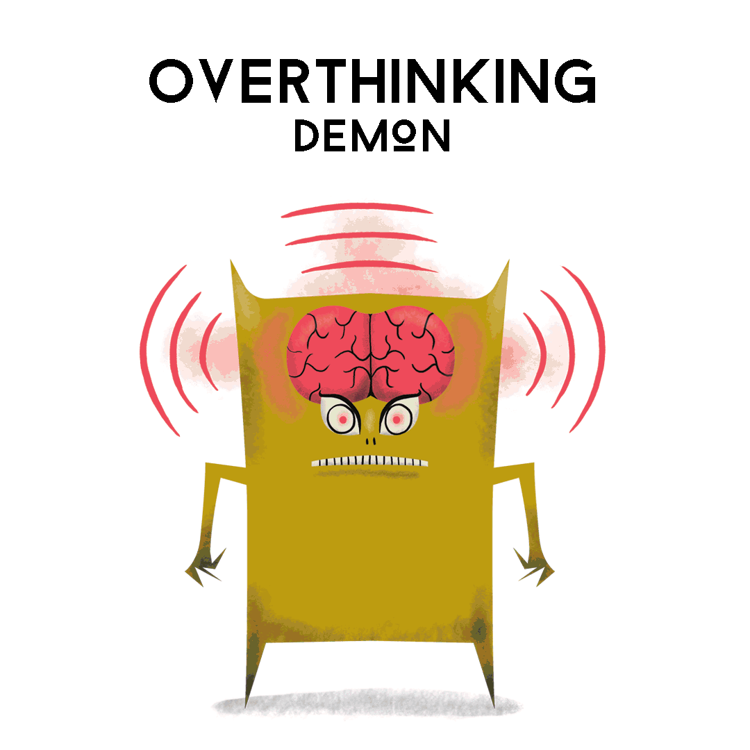 Demon Illustrations from the book Exercise Your Demons